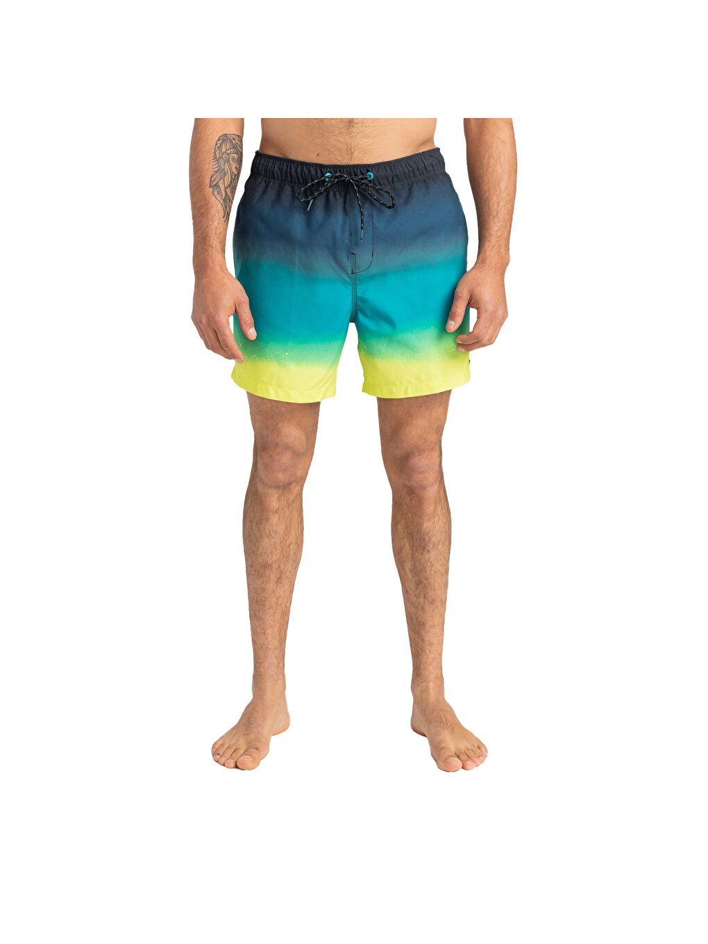 All Day Fade Lb Erkek Siyah Volley Short-2