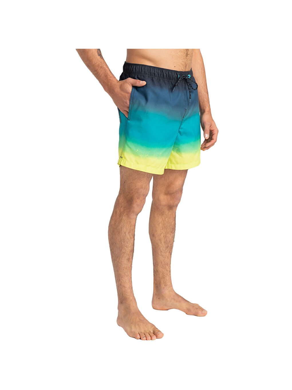 All Day Fade Lb Erkek Siyah Volley Short-5