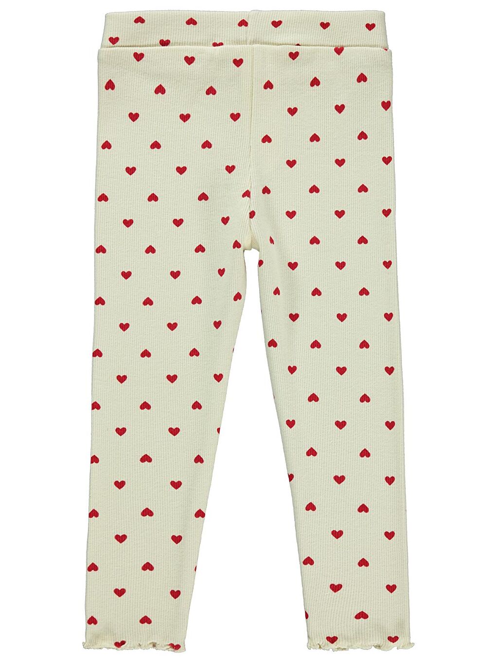 Bej Kız Çocuk Tayt 2-5 Yaş Fil Dişi-1