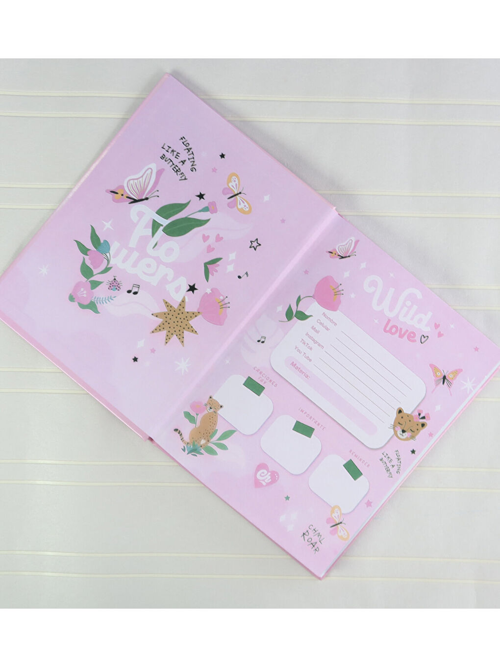 Pastel Renk Geçişli A5 Çizgili Defter BM-2322-6