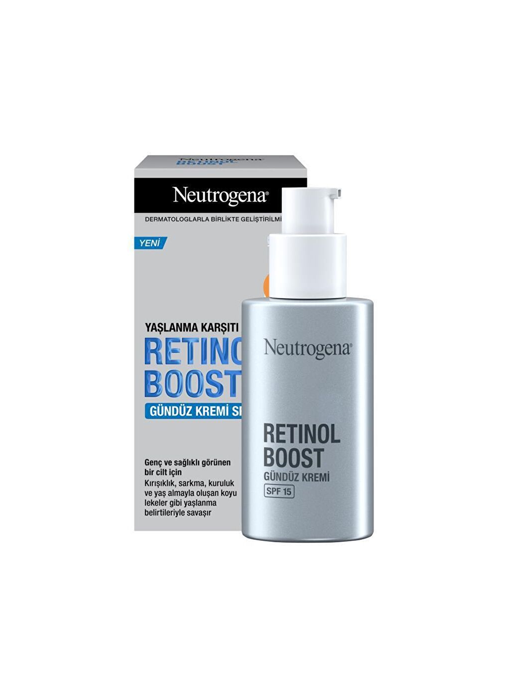 Neutrogena Retinol Boost Kırışıklık Karşıtı SPF Gündüz Kremi Antiaging - 1