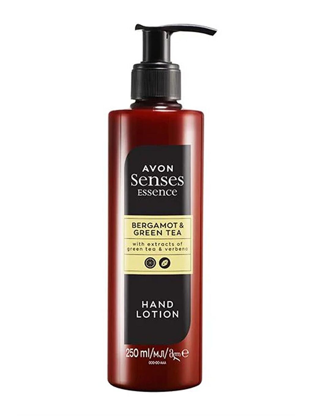 AVON Renksiz Senses Bergamot ve Yeşil Çay Kokulu Sıvı El Losyonu 250 Ml.