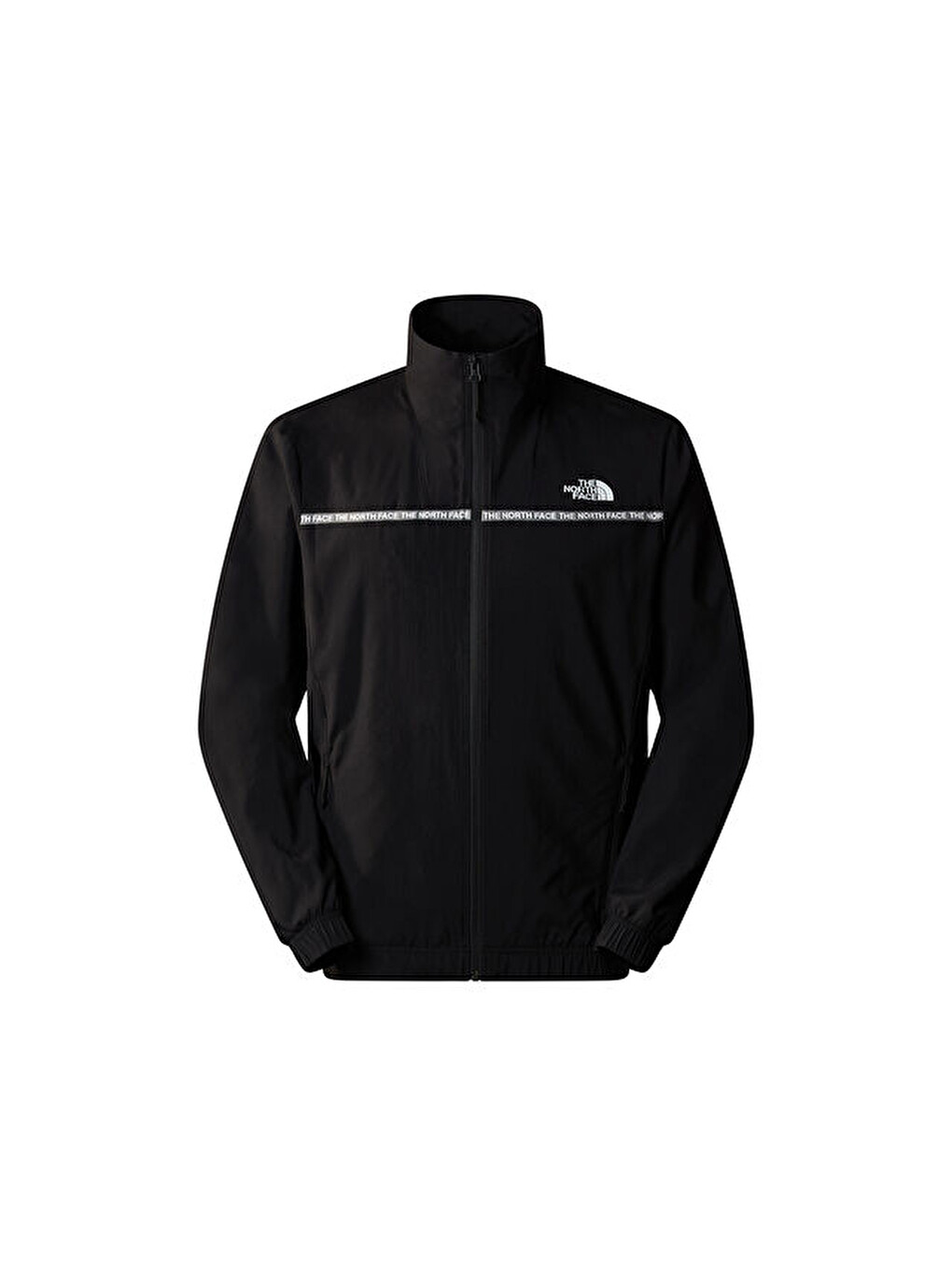 M M66 Tek Twill Top Erkek Günlük Fermuarlı Sweatshirt Nf0a8796jk31 Siyah