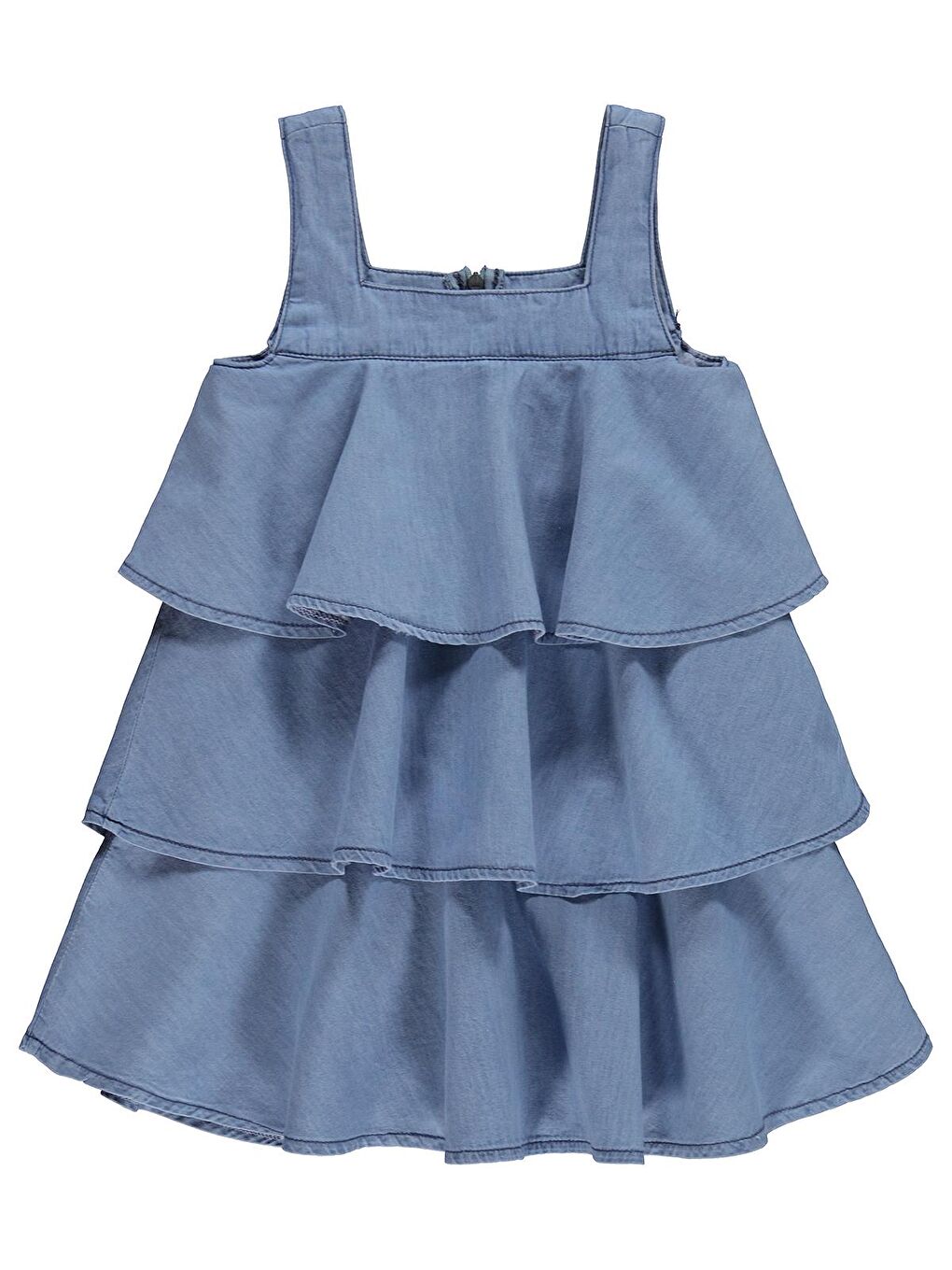 Girls Kat Kat 2-5 Yaş Elbise - Mavi
