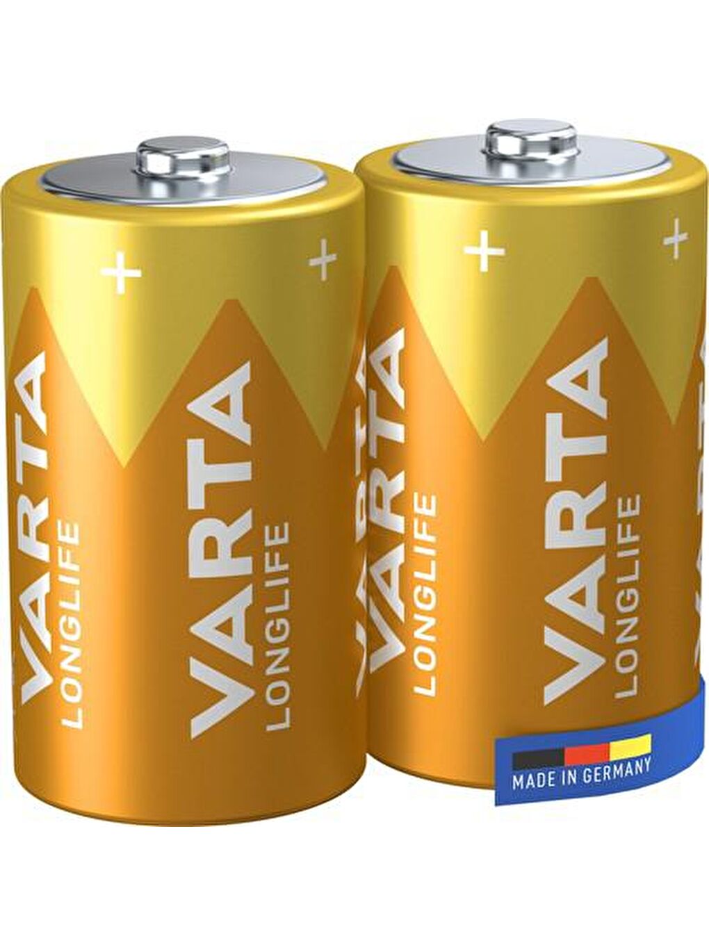 Varta Sarı Longlife Alkalin D Boy Büyük Boy 2'li Blister - 1