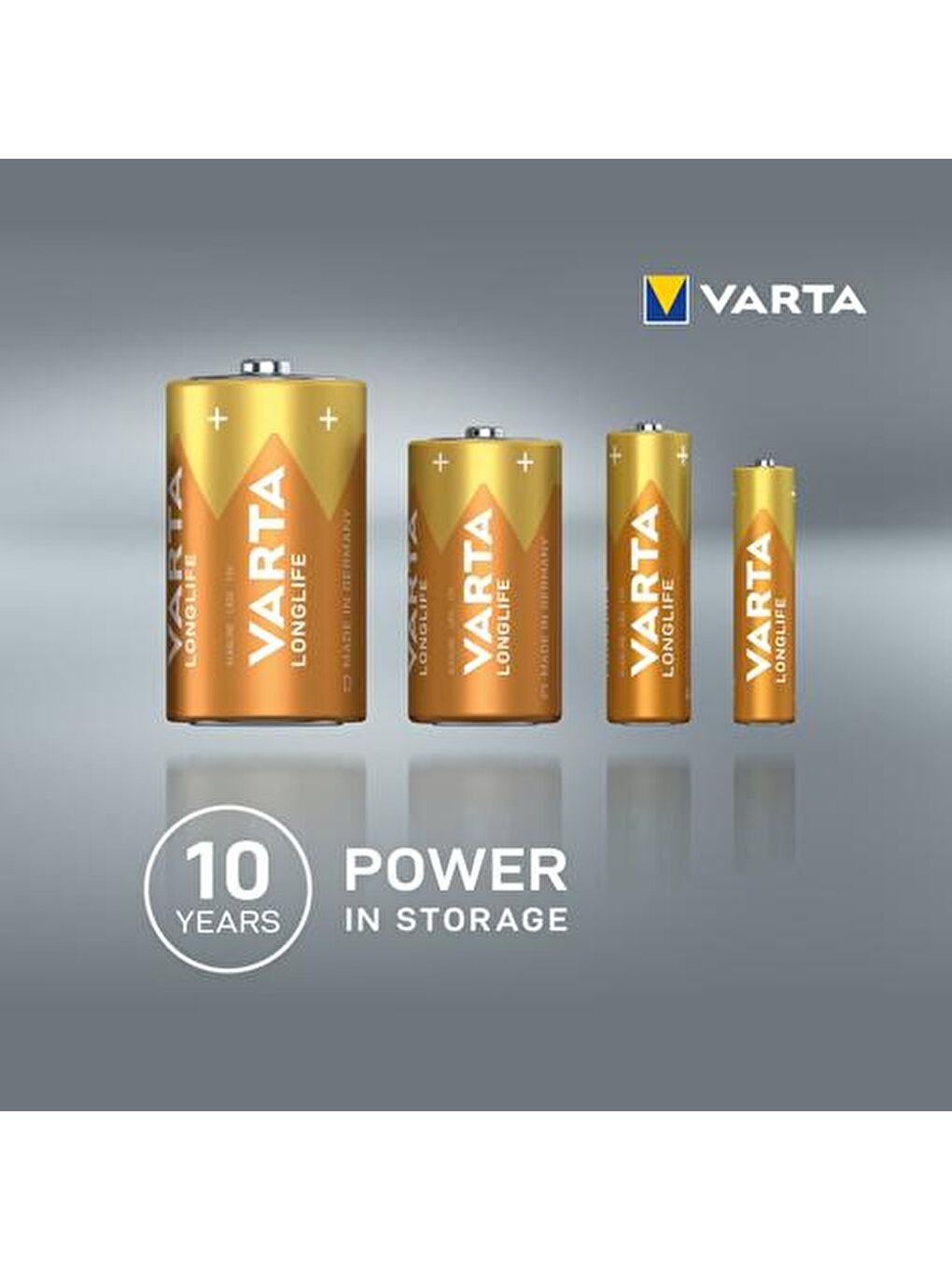 Varta Sarı Longlife Alkalin D Boy Büyük Boy 2'li Blister - 2