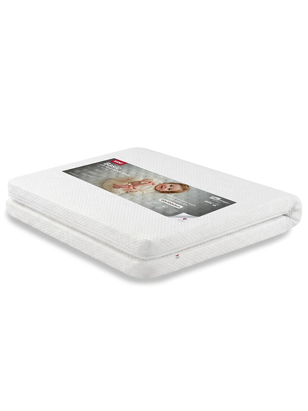 Basic 60*100 Oyun Parkı Yatağı 5 cm - Standart