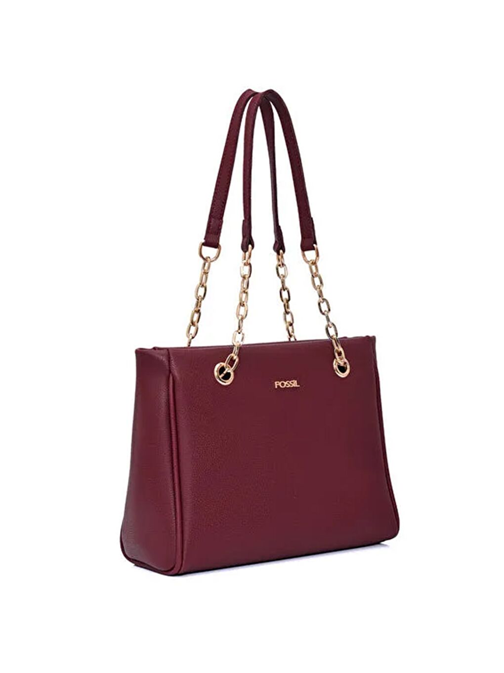 Bordo Kadın Verona Zincir Askılı Omuz Çantası-1