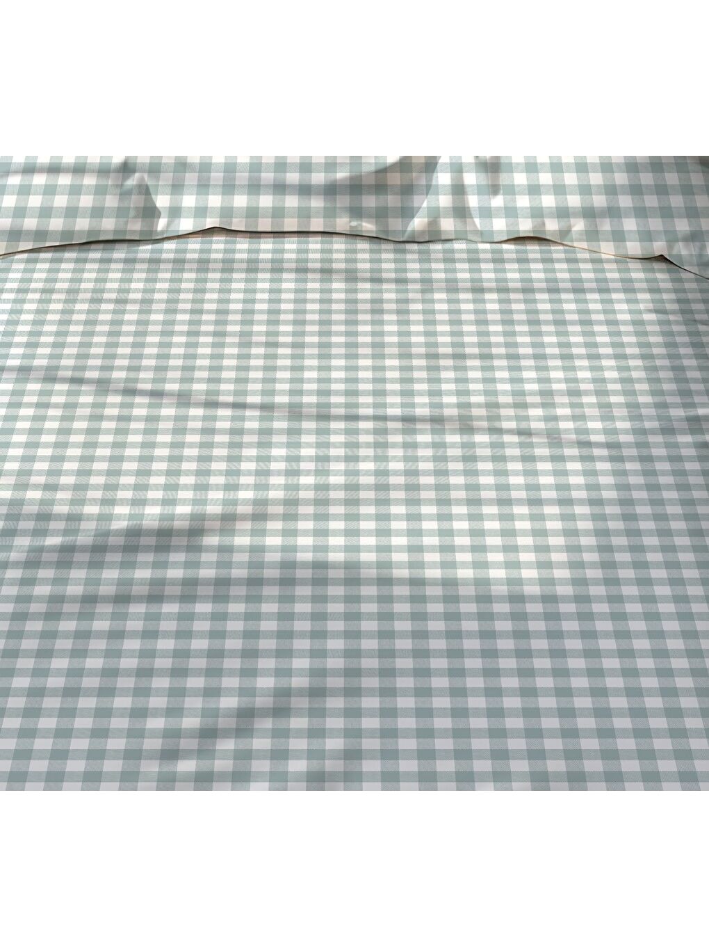 Karışık Çift Taraflı Pötikare  Desenli - Baskılı Tek Kişilik Nevresim Takımı-1