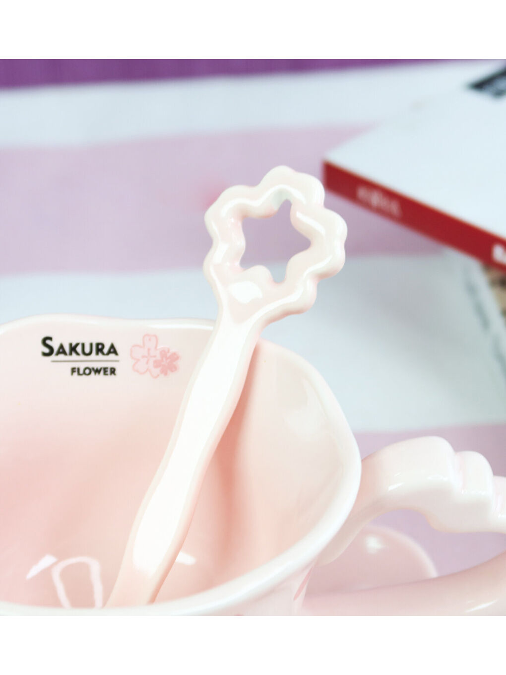 Karışık Dekoratif Renkli Kahve Kupası BM-2328-9