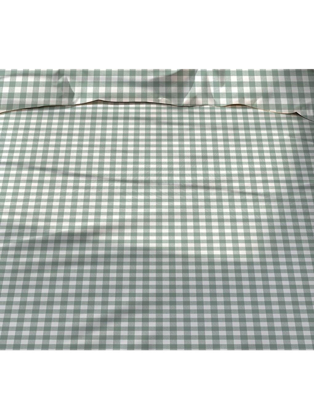 Karışık Çift Taraflı Pötikare  Desenli - Baskılı Tek Kişilik Nevresim Takımı-1