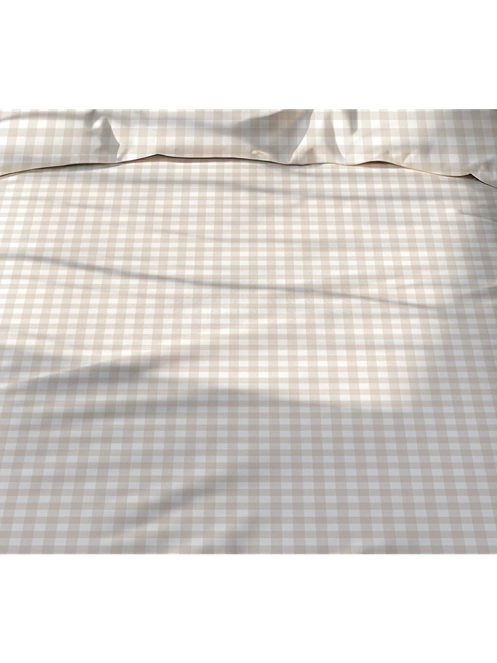 Karışık Çift Taraflı Pötikare  Desenli - Baskılı Tek Kişilik Nevresim Takımı-1