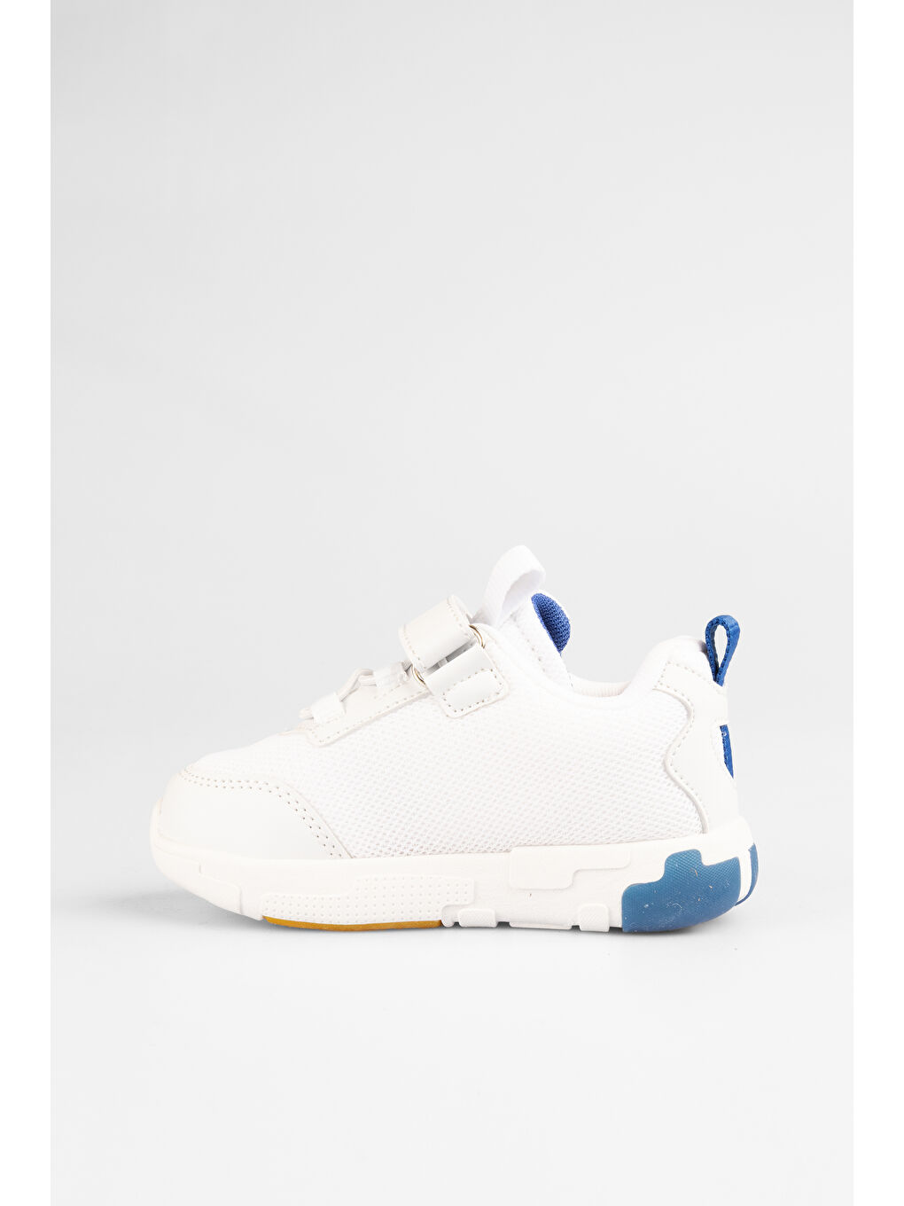 Number Işıklı Unisex Bebek Beyaz/Mavi Spor Ayakkabı-1