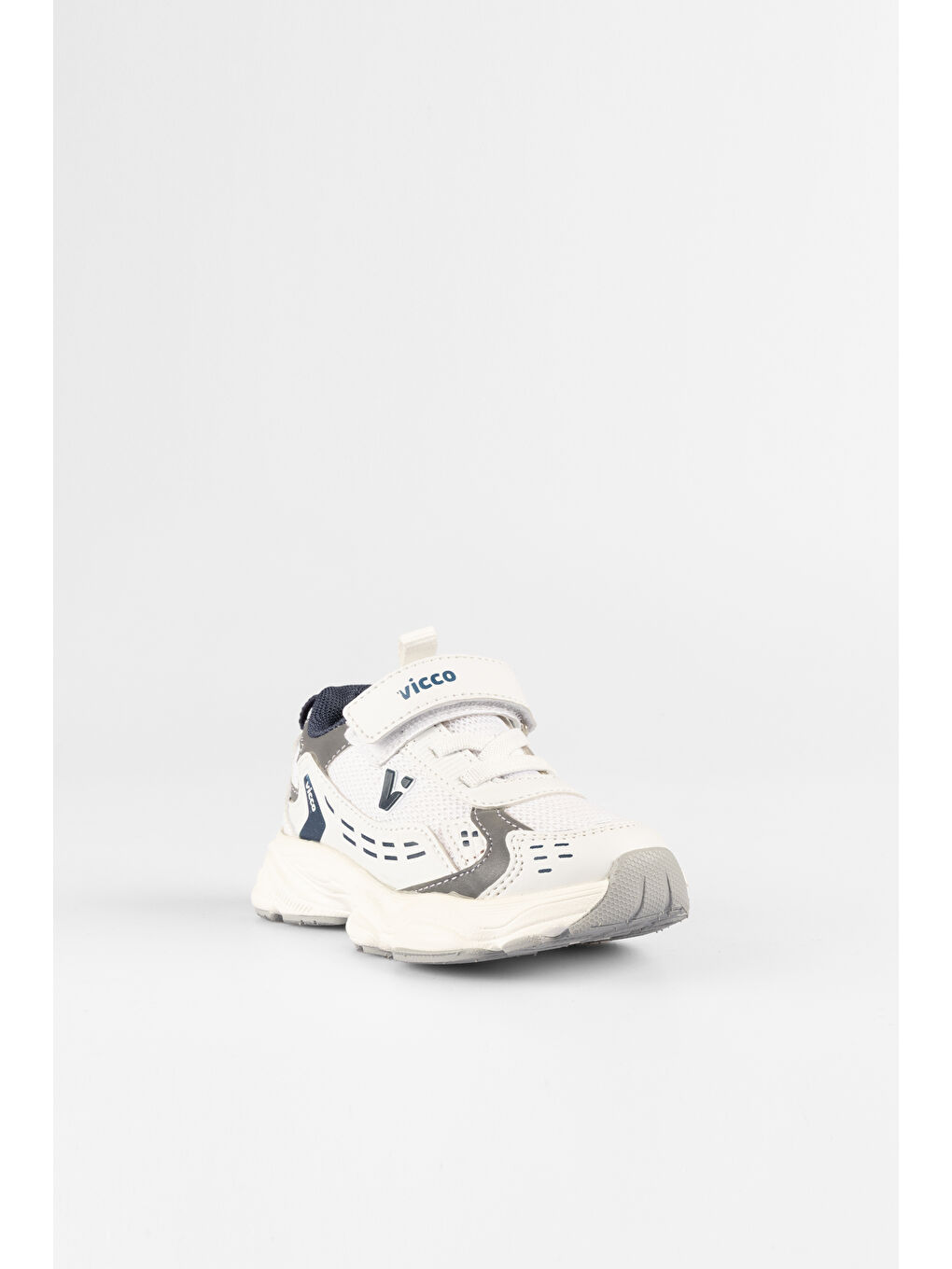 Tag Basic Unisex Okul Öncesi Beyaz Spor Ayakkabı-2