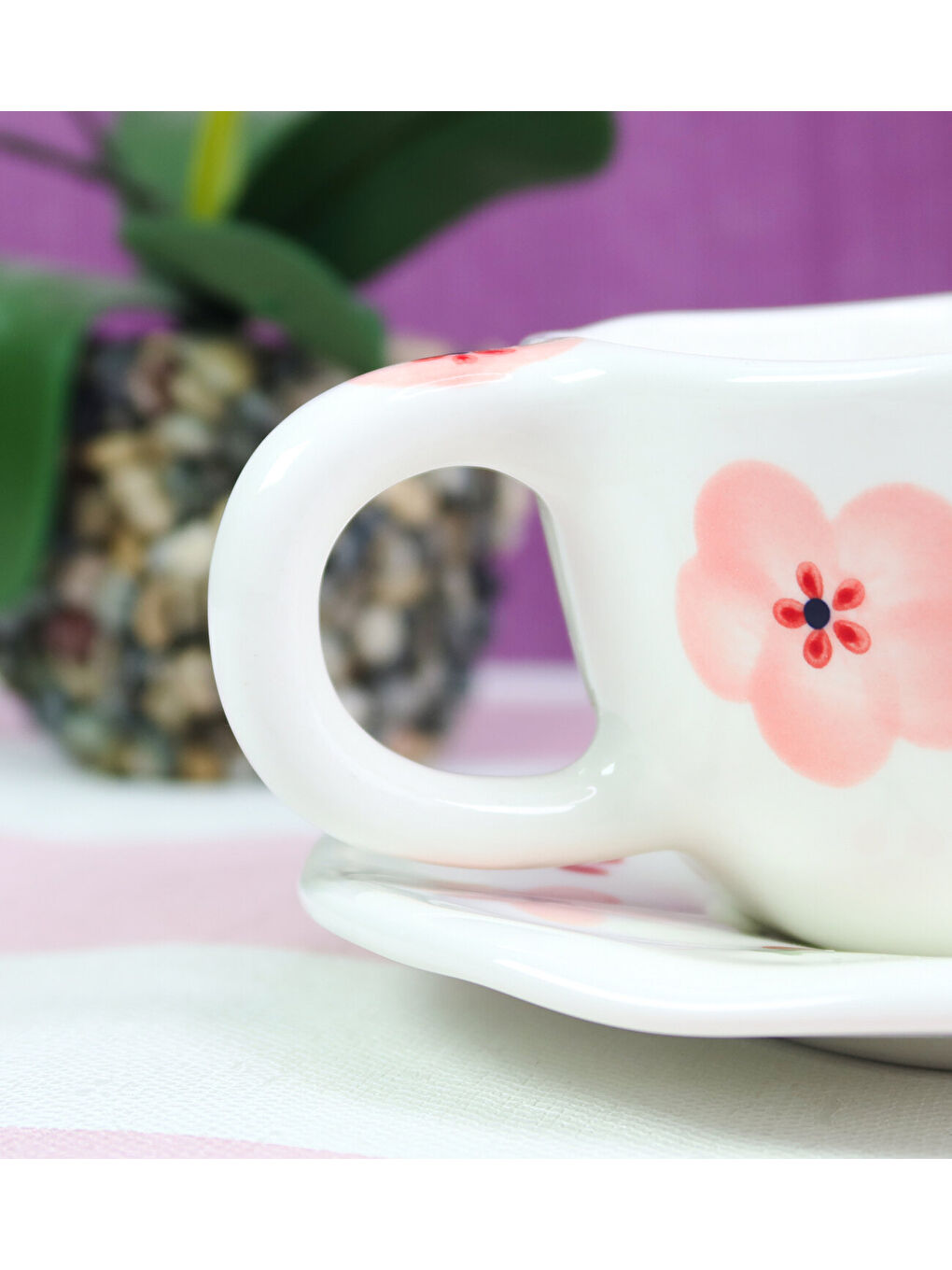 Karışık Dekoratif Desenli Kahve Kupası BM-2325-2