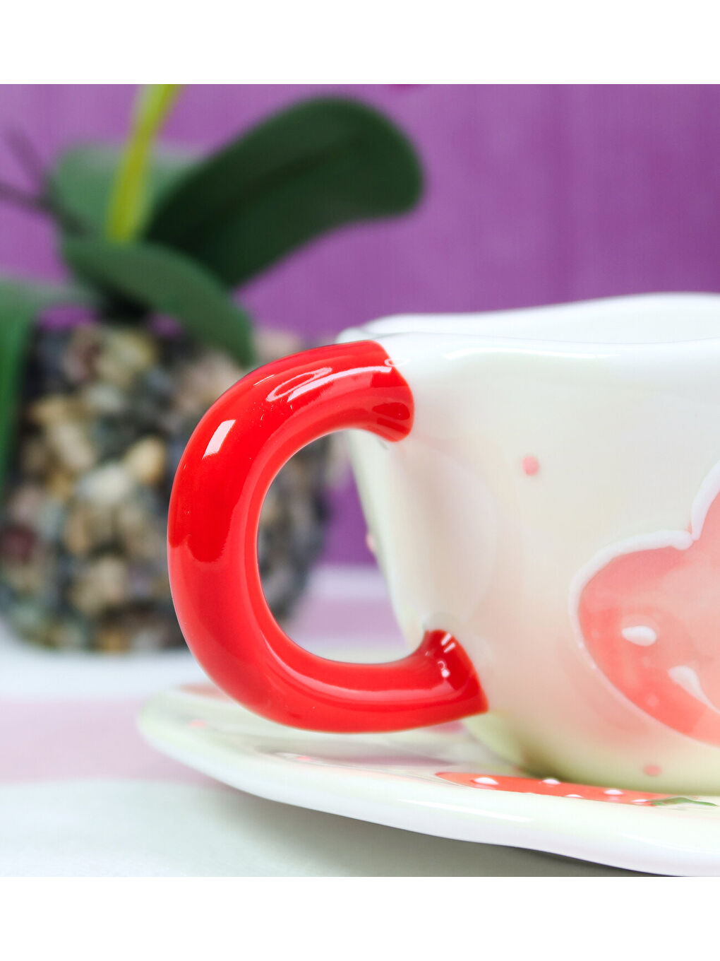 Karışık Dekoratif Desenli Kahve Kupası BM-2325-6