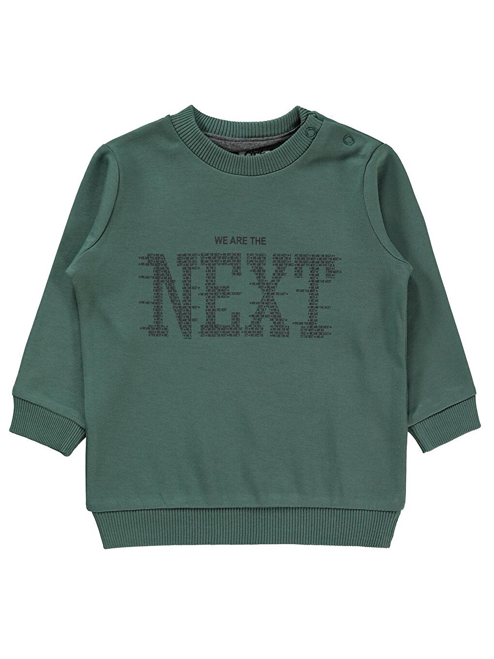 Baby Erkek Bebek Sweatshirt 6-18 Ay Haki