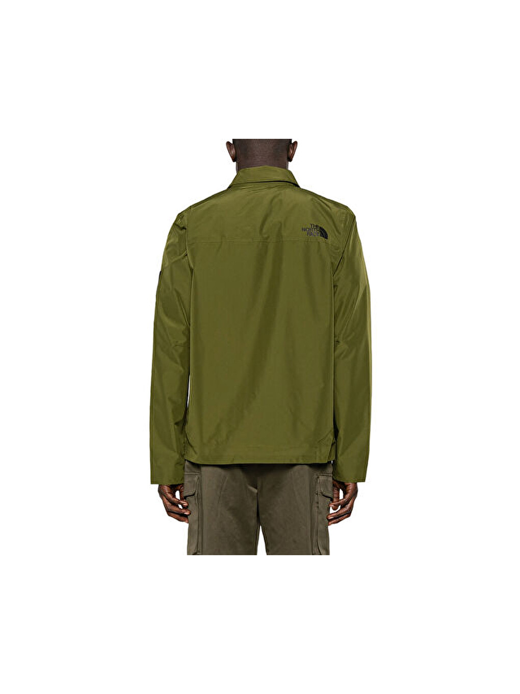 M Amos Tech Overshirt Erkek Outdoor Ceketi Nf0a879dpıb1 Haki-3
