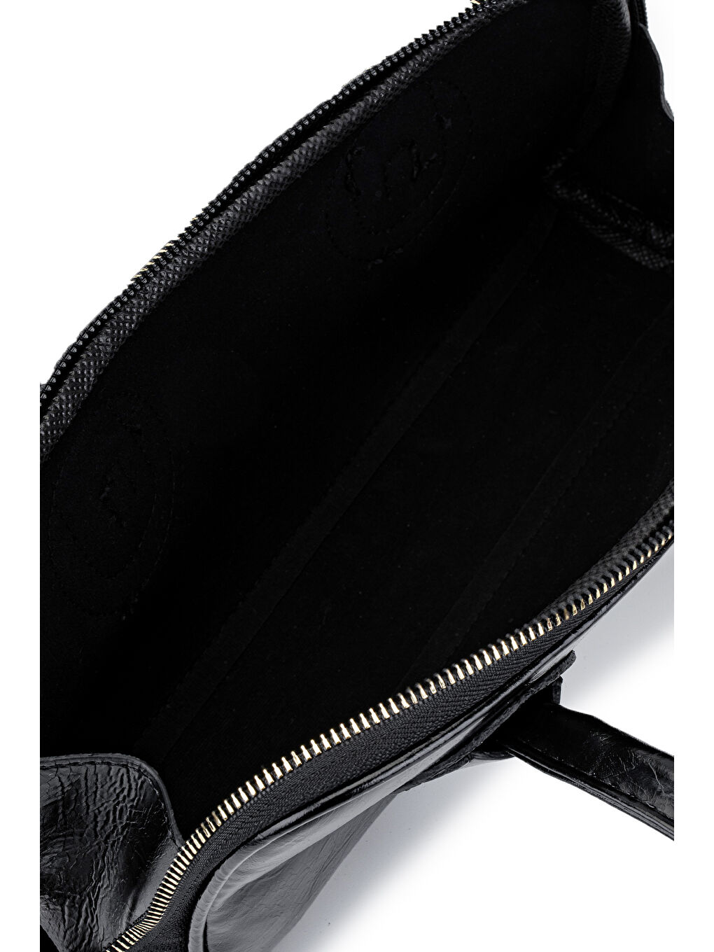 Suni Deri Baget Henna Siyah Kadın Kol Çanta-3