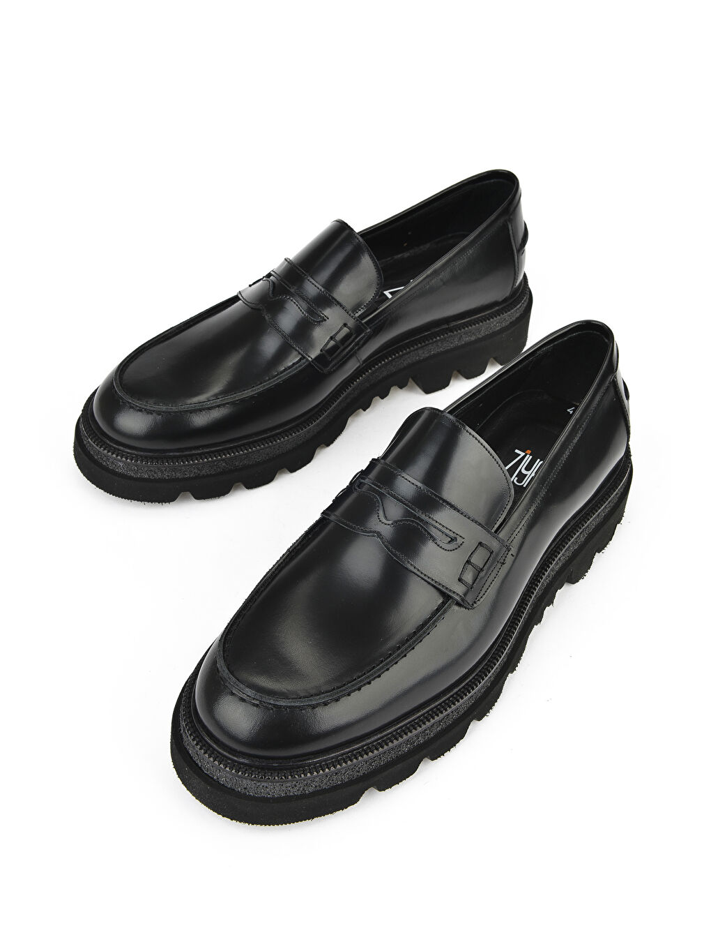 Erkek Hakiki Deri Ayakkabı 153745Z29201 Siyah-4