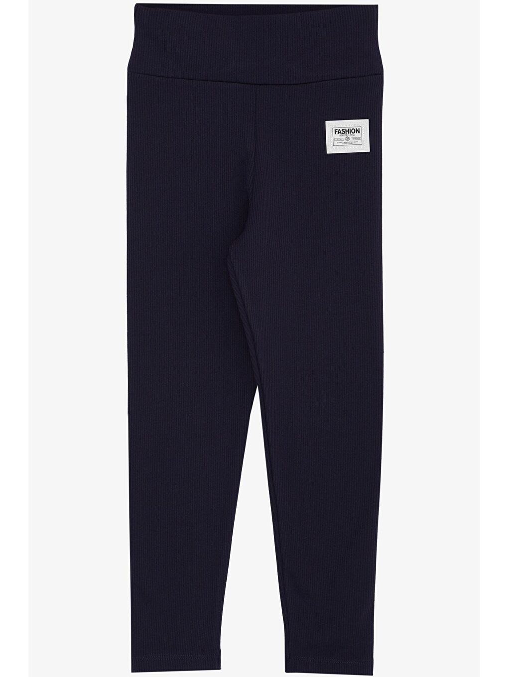 Kız Çocuk Tayt Fashion Armalı Taşlı Lacivert (14 Yaş)