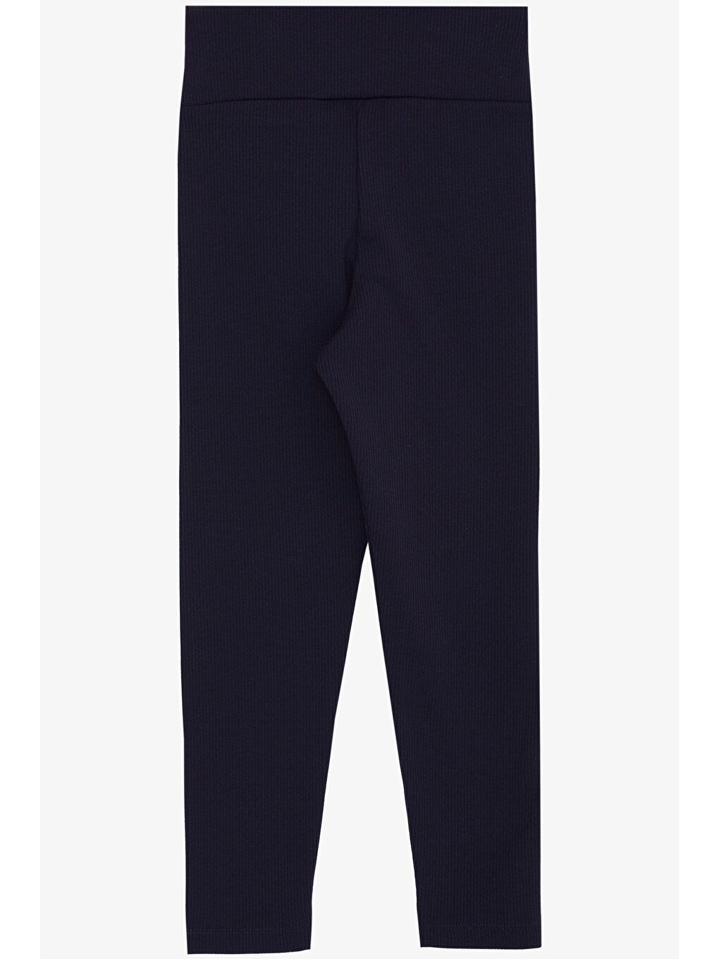 Kız Çocuk Tayt Fashion Armalı Taşlı Lacivert (14 Yaş)-1