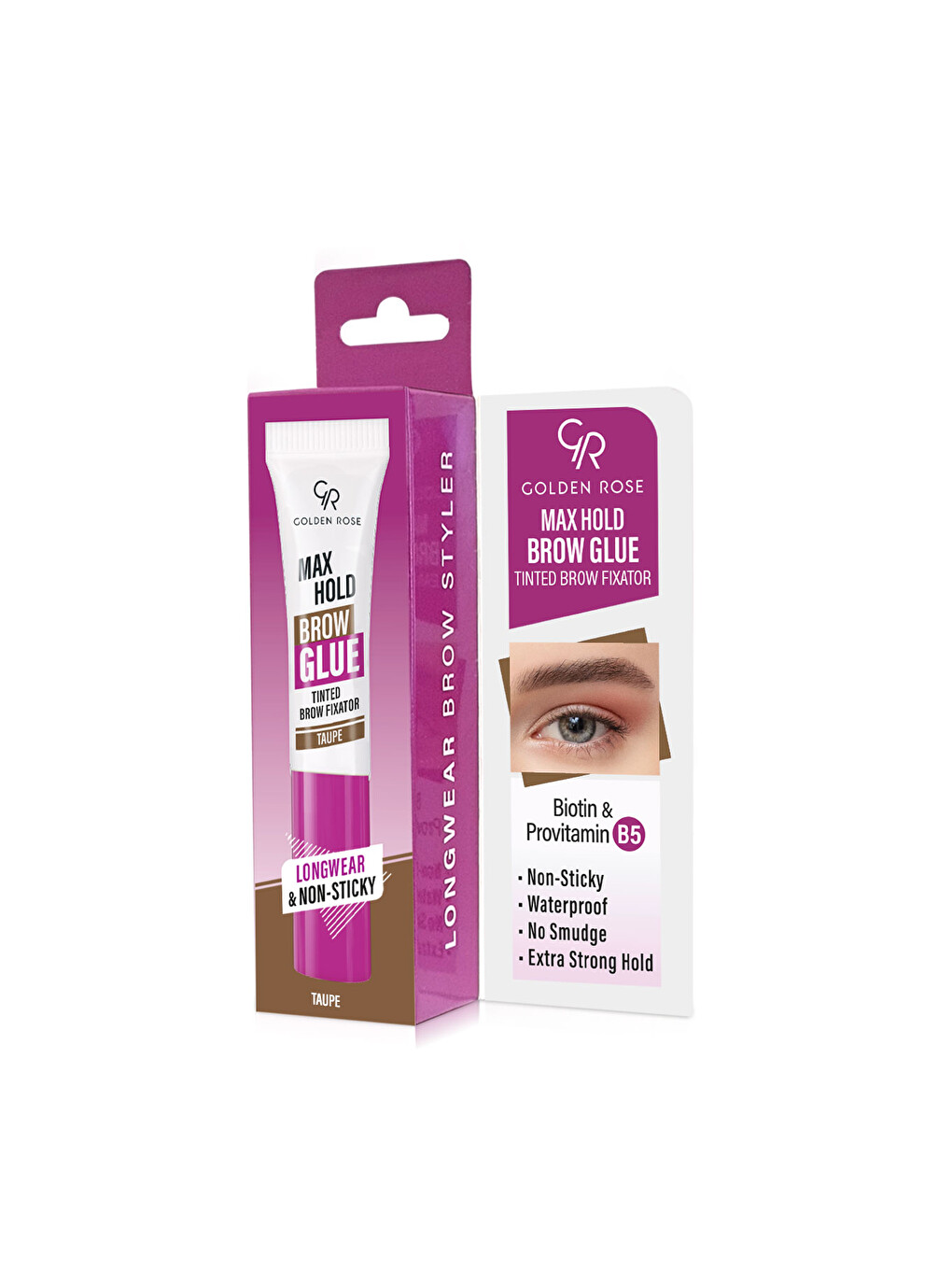 Max Hold Brow Glue - 103 Taupe - Açık Kahverengi Kaş Sabitleyici-2