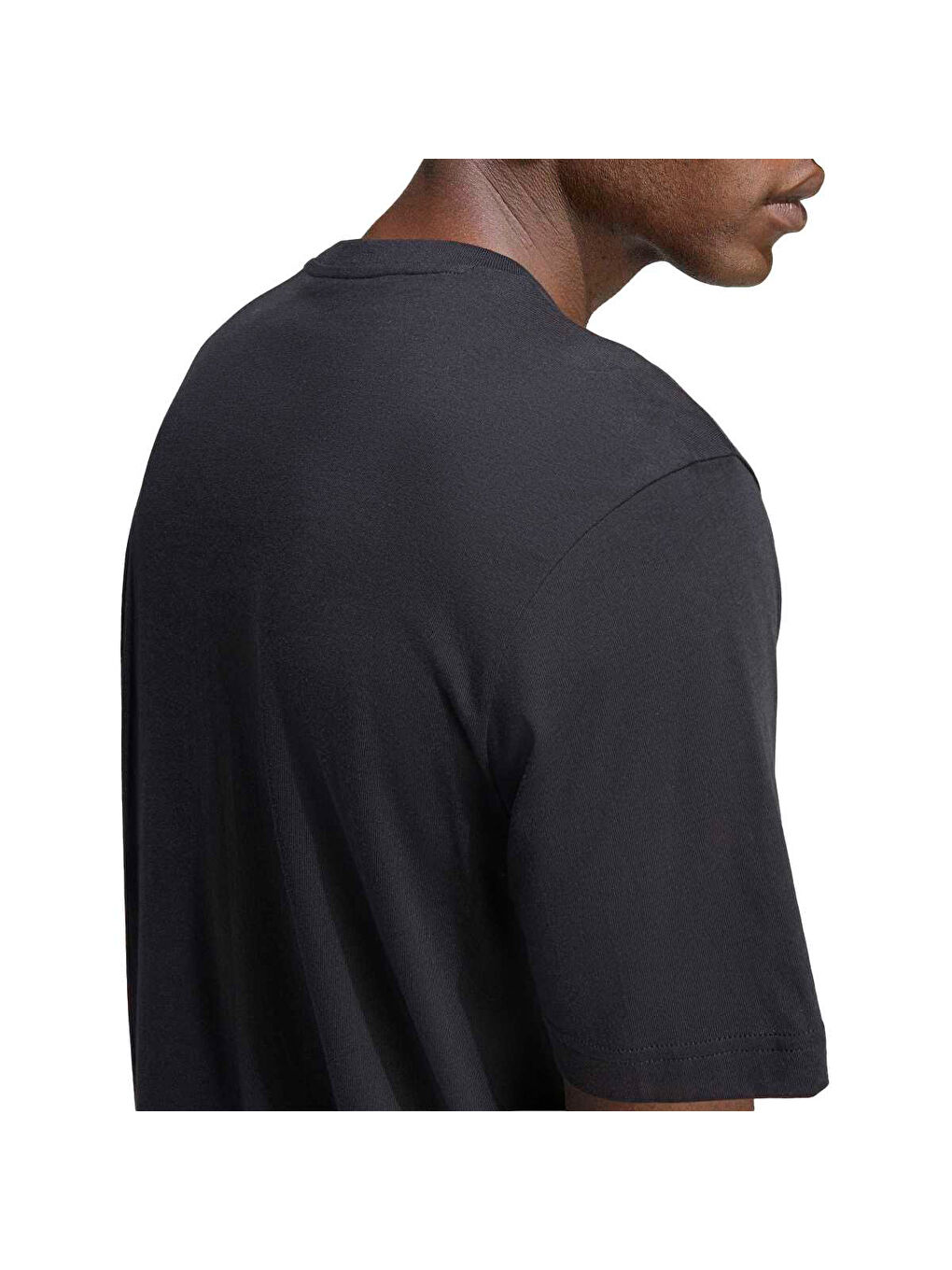 Memories Of Sport Stamps Erkek Siyah Yuvarlak Yaka Tişört-2