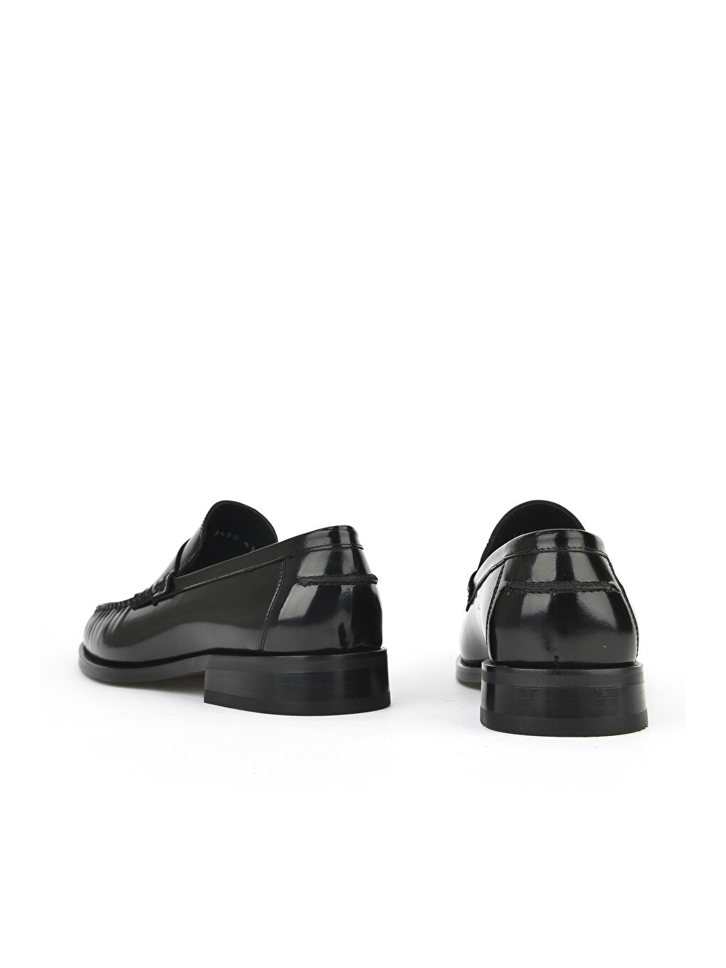 Erkek Hakiki Deri Ayakkabı 15350Z6868 Siyah-2