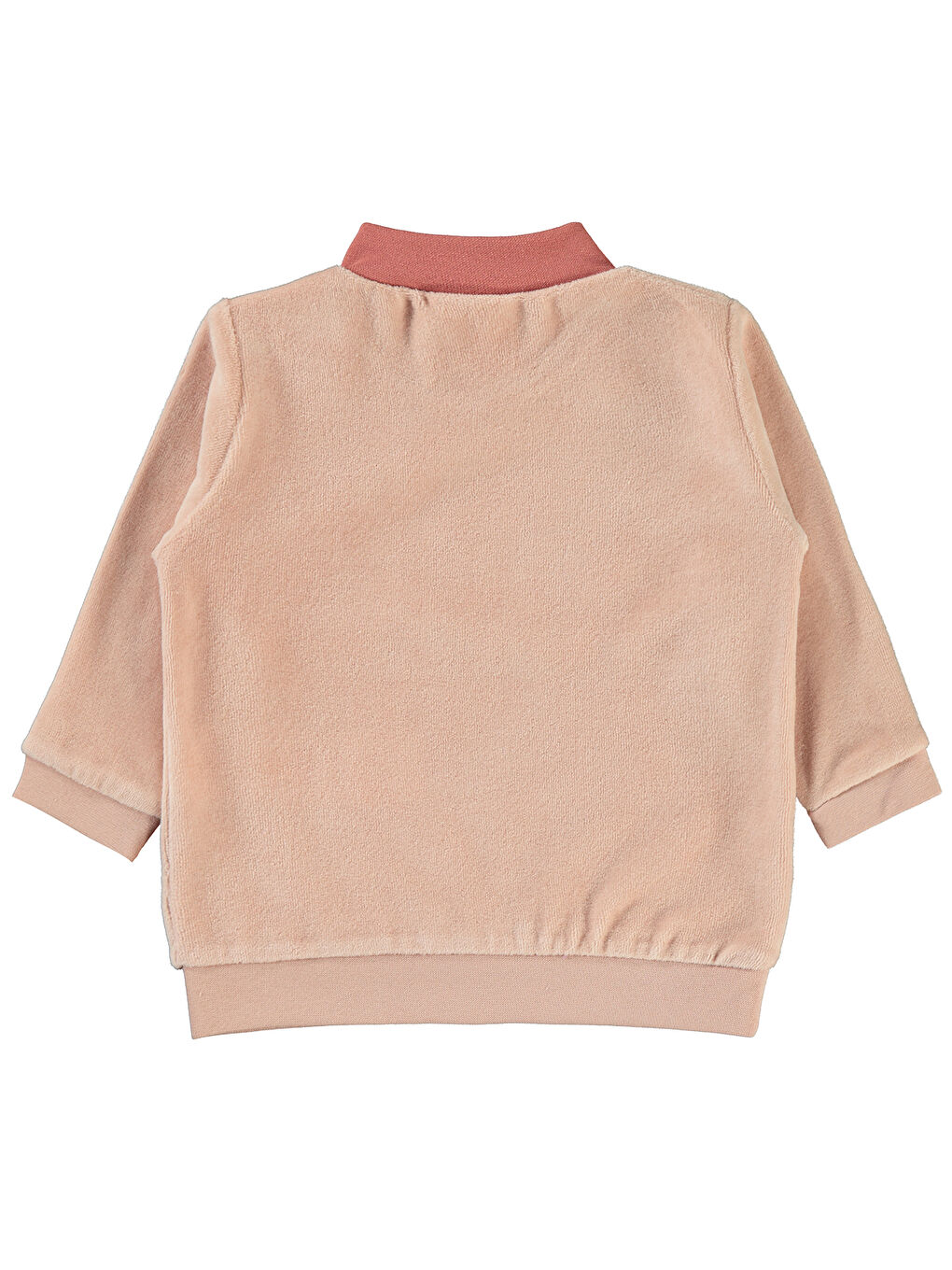 Civil Pudra Baby Kız Bebek Sweatshirt 6-18 Ay Pudra - 1