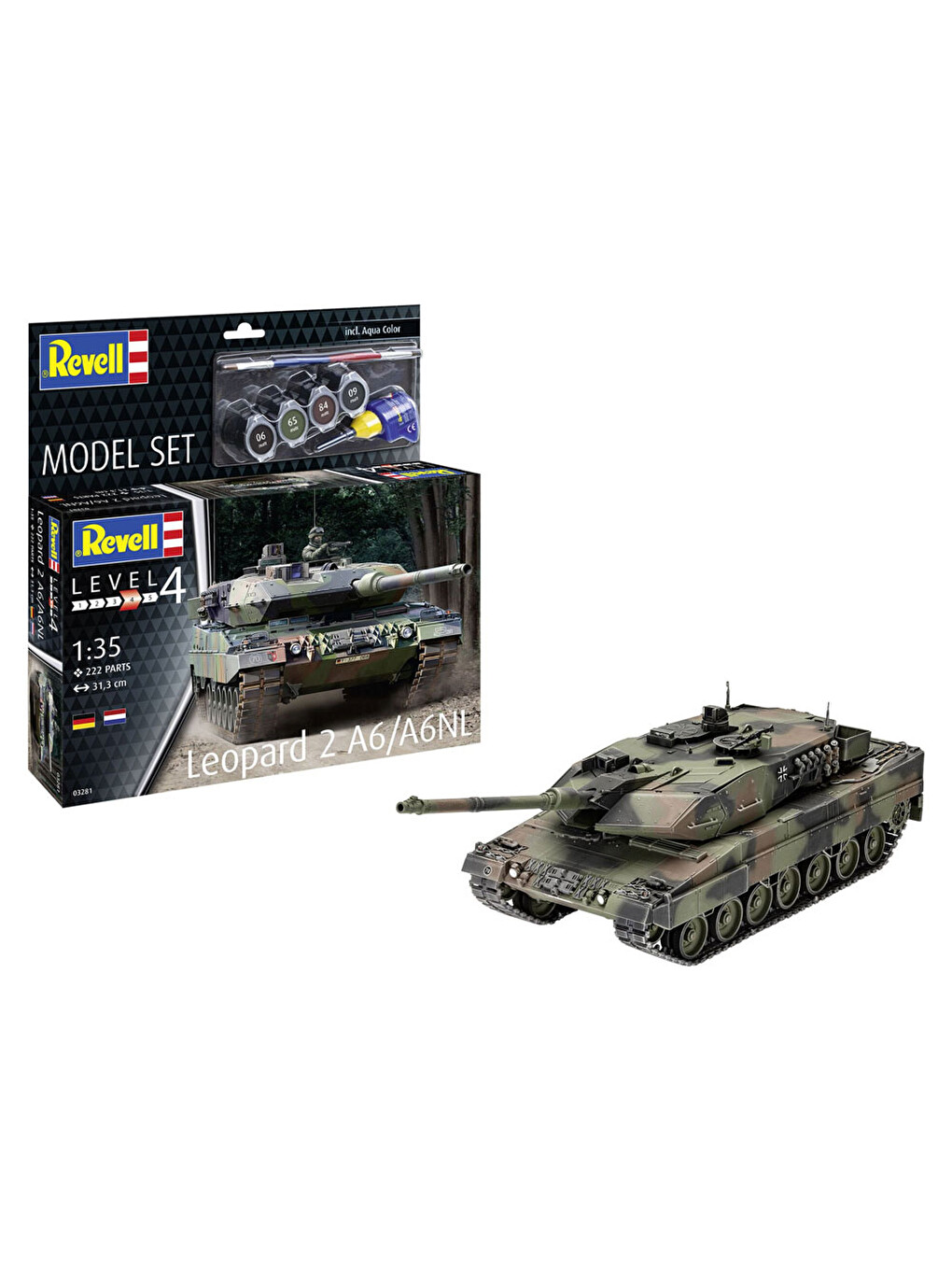Model Set Askeri Leopard 2 A6/a6nl 63281