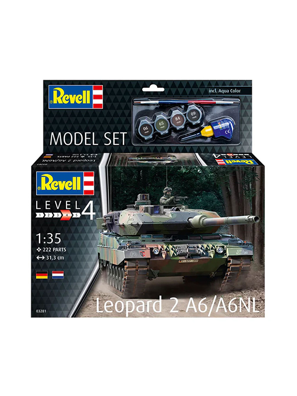 Model Set Askeri Leopard 2 A6/a6nl 63281-1