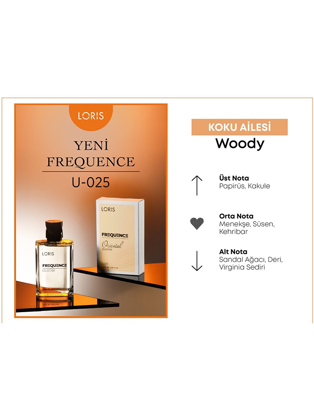 U-25 Frequence Unisex Parfüm EDP 50 ML-1