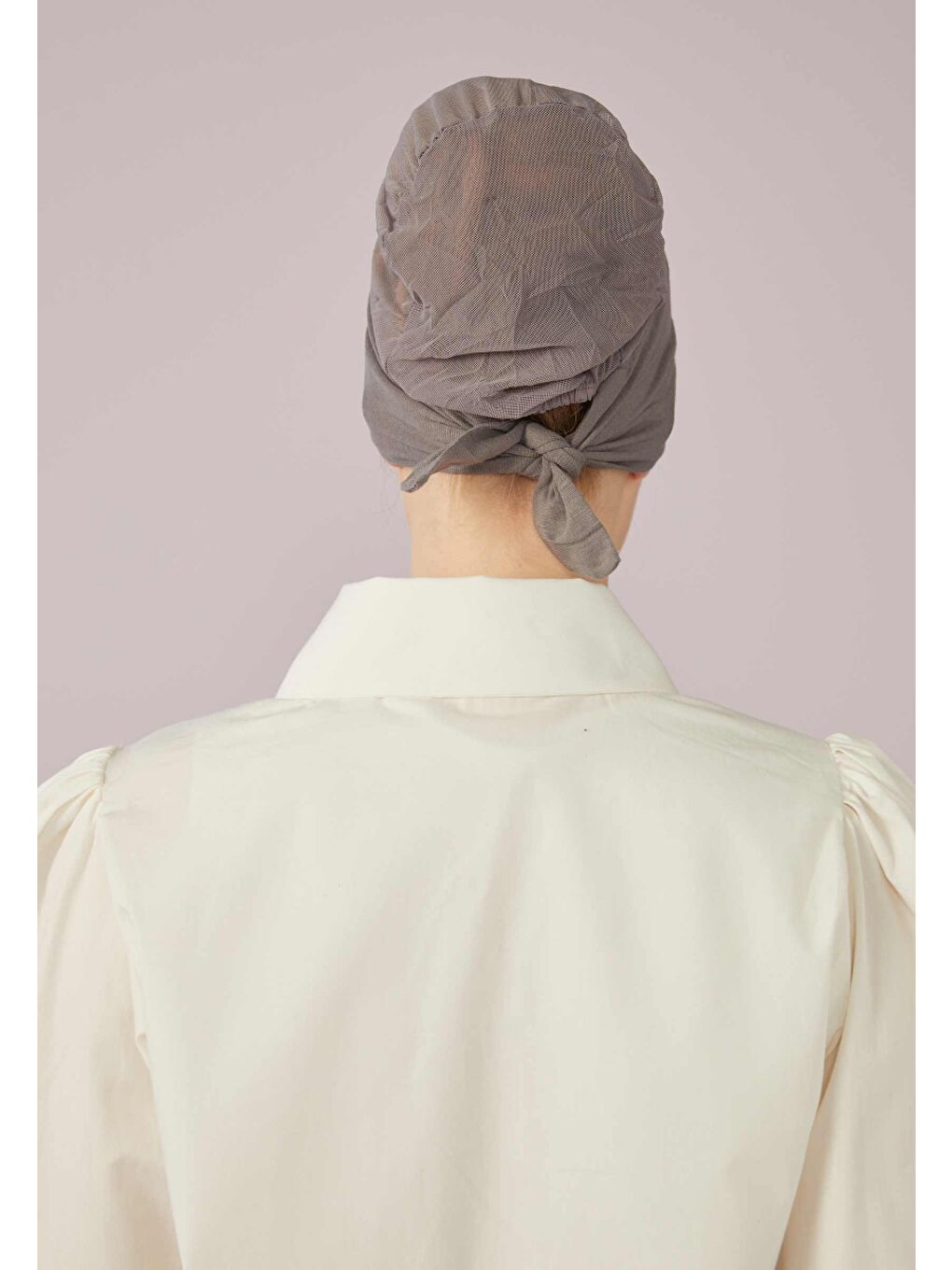 Fileli Dikişsiz Düz Bone Koyu Gri-2