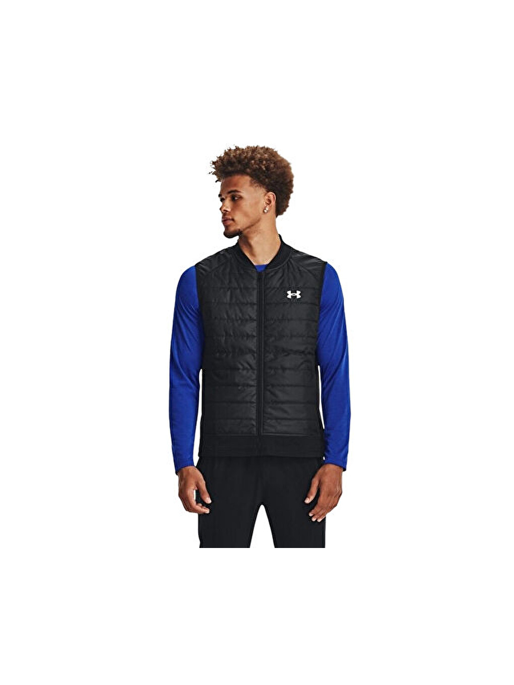Ua Launch Insulated Erkek Günlük Yelek 1380870-001 Siyah