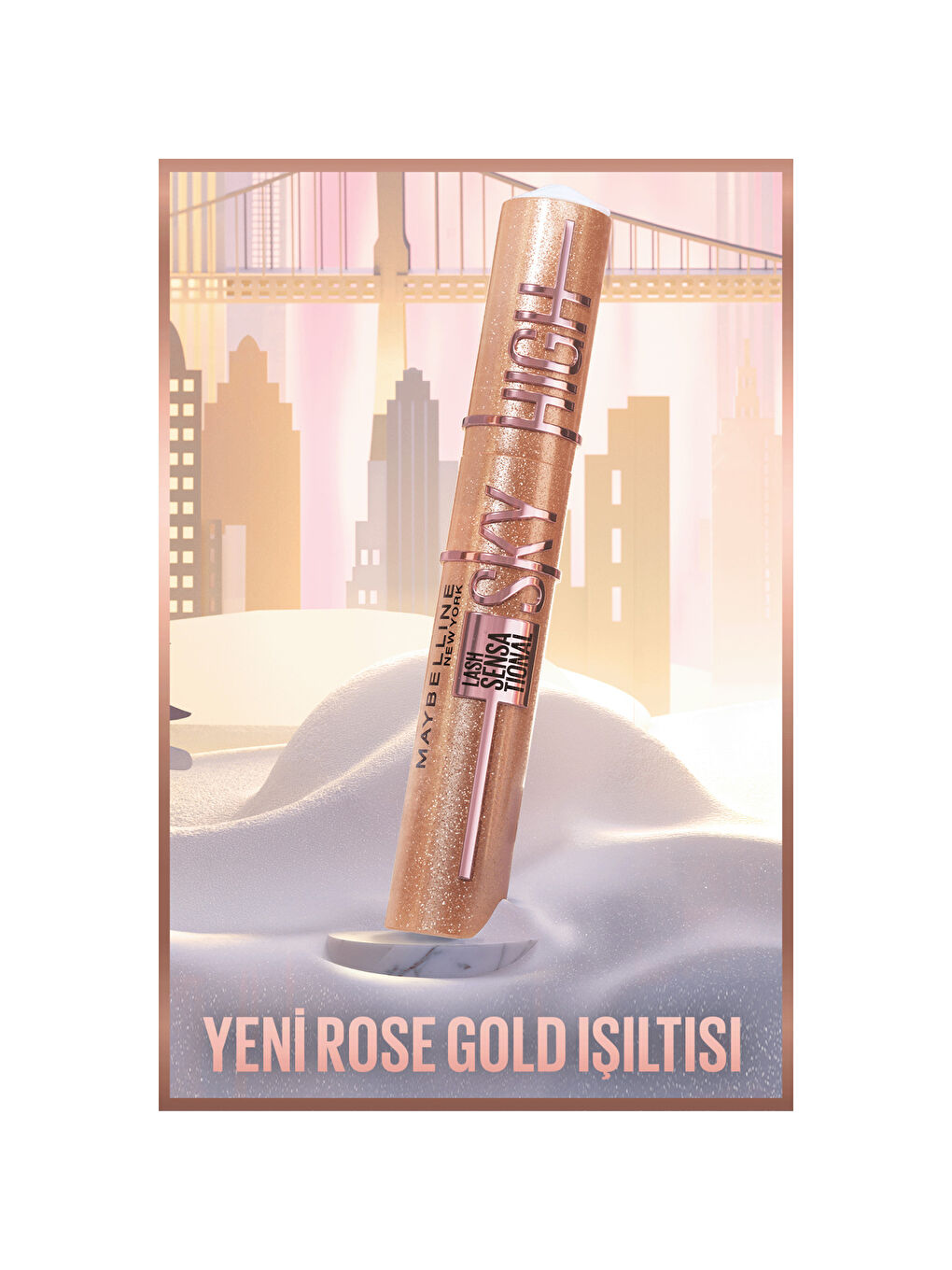 Sky High Rosegold Glitz Maskara-3