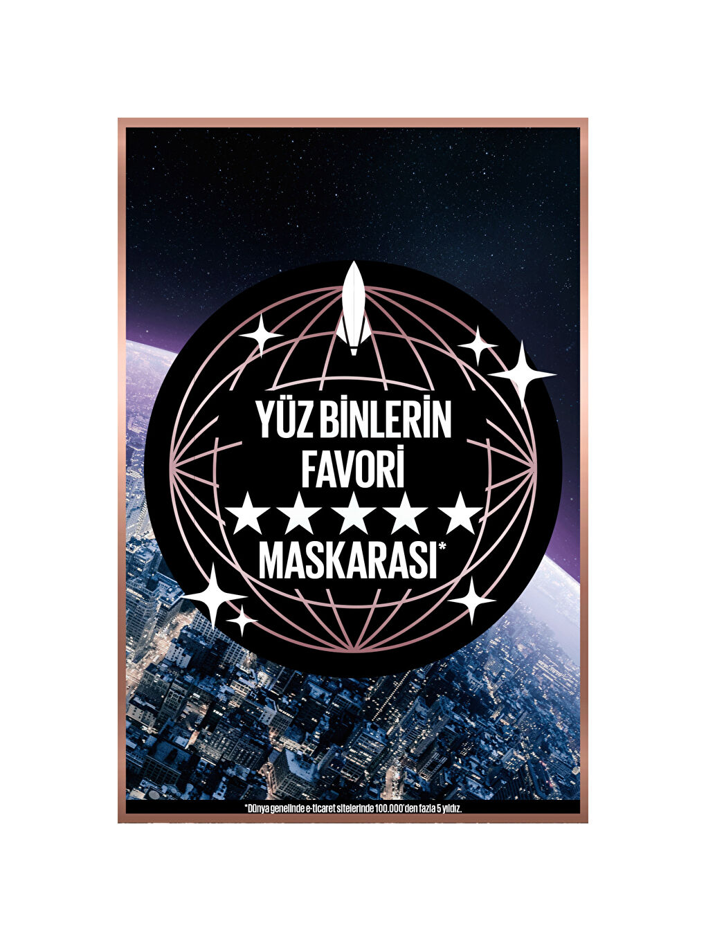 Sky High Rosegold Glitz Maskara-5