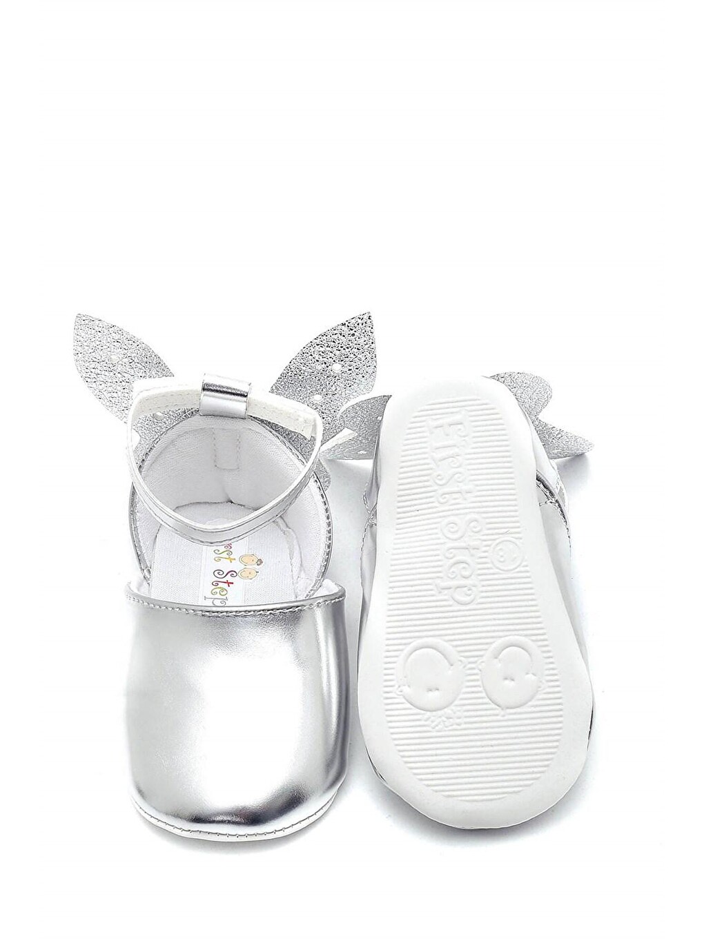 Gri Kelebek Bebek Babet-gümüş-g-2286-4