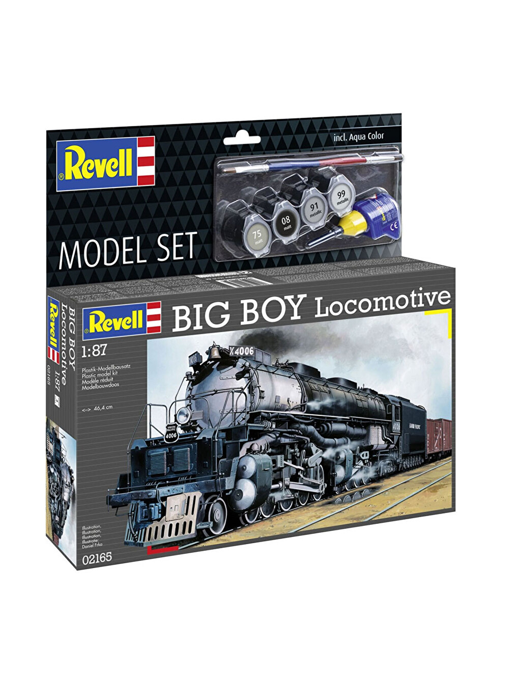 Model Set Tren Big Boy Locomotive 62165-5