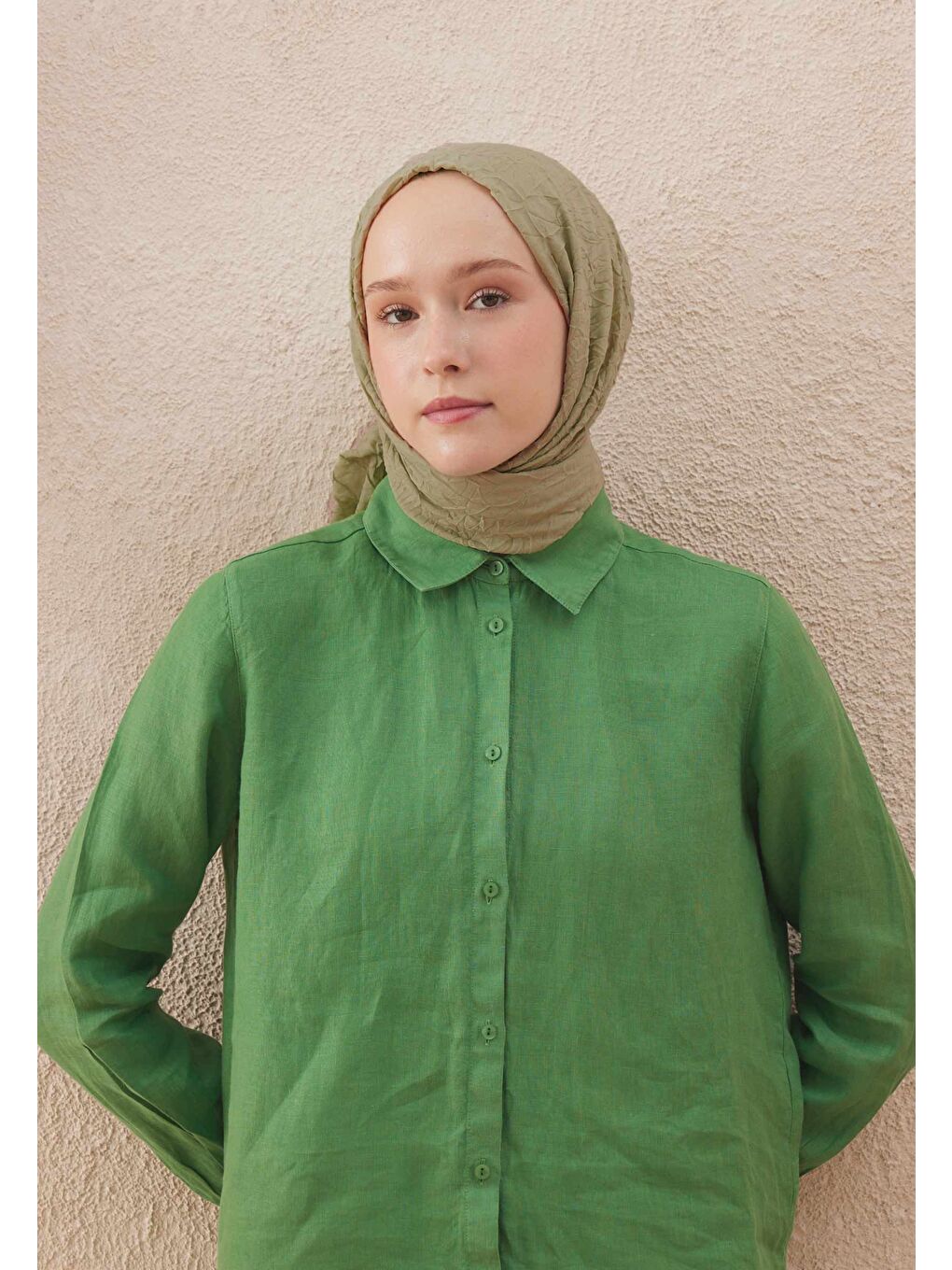 Haki Vual Crash Şal Adaçayı