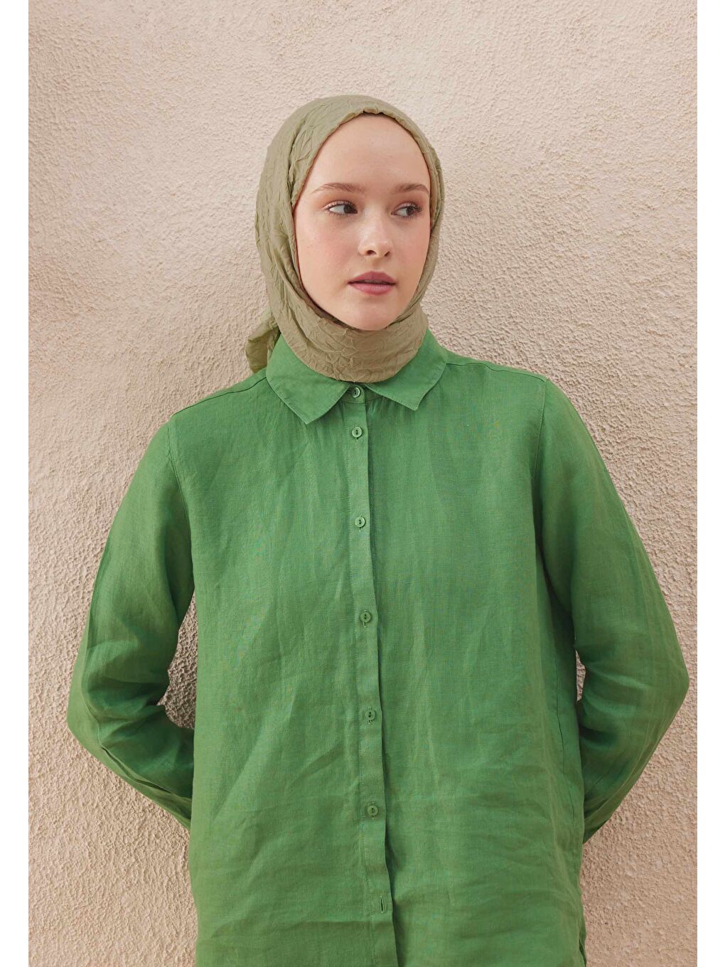 Haki Vual Crash Şal Adaçayı-3