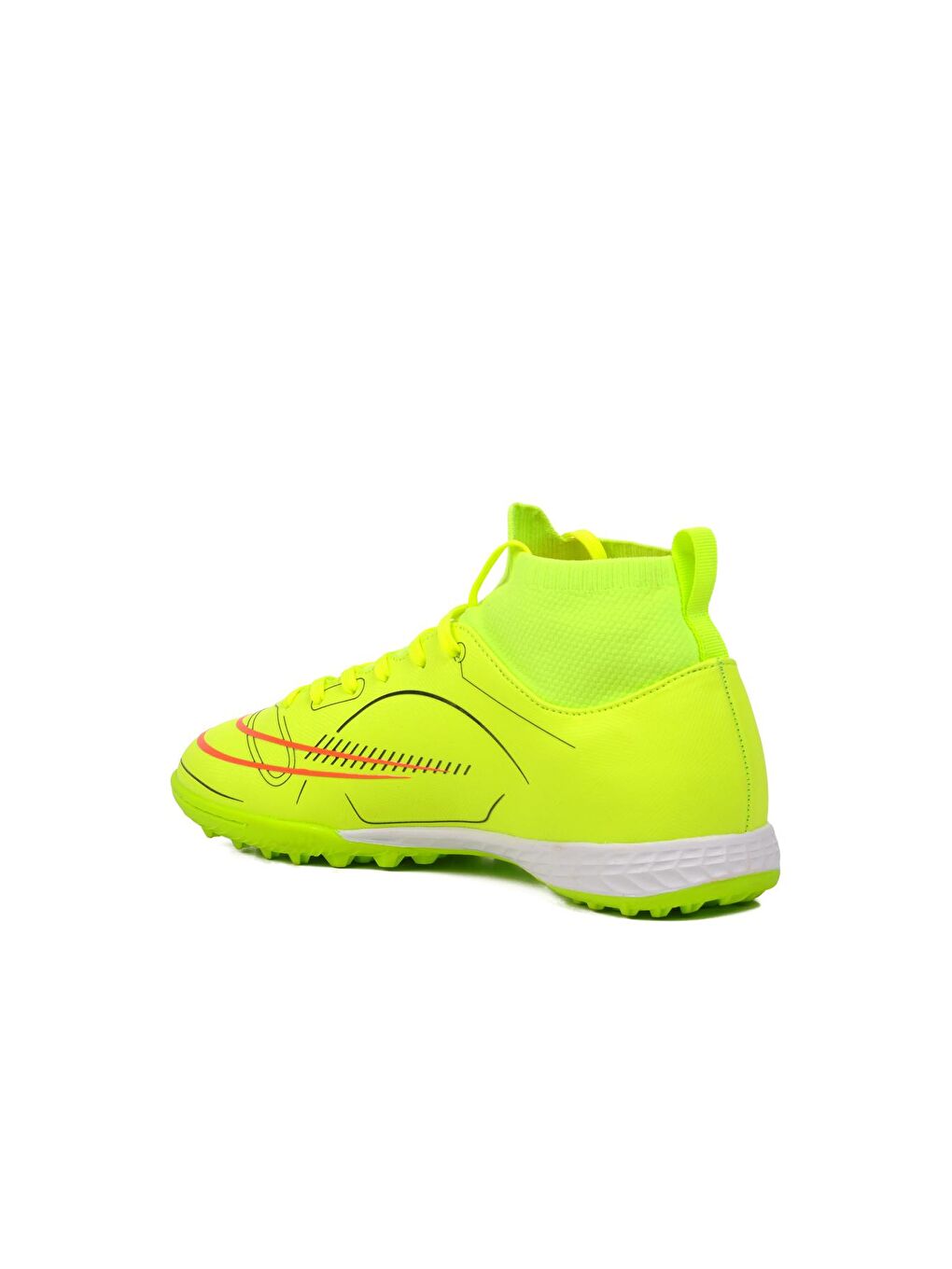 Neon Sarı Erkek Halı Saha Ayakkabısı MH-241-132-3
