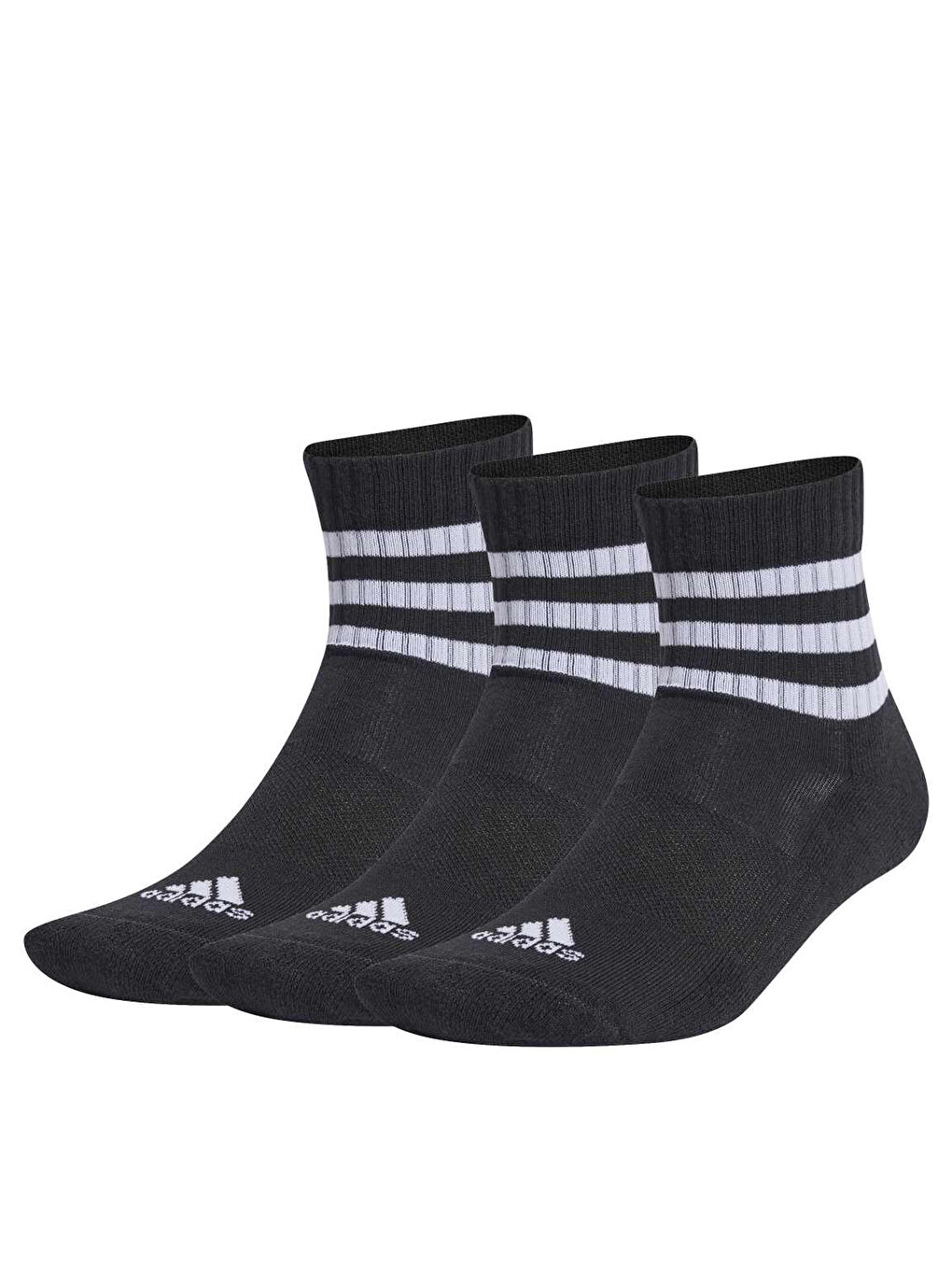 3S C Spw Mid 3P Siyah Çorap
