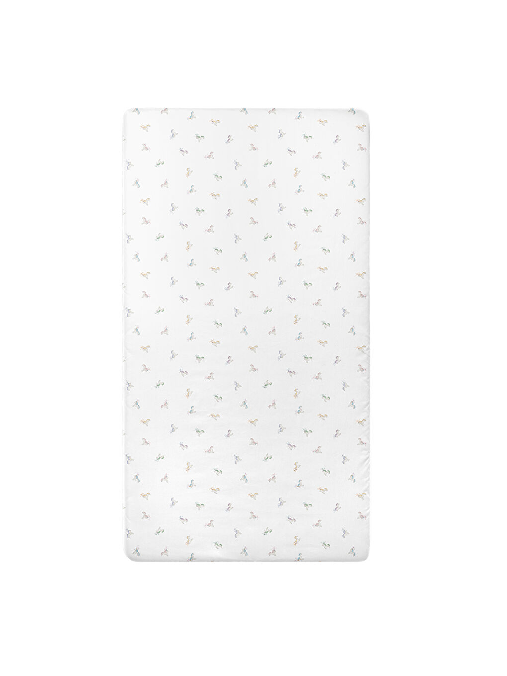 Beyaz Astra %100 Pamuk Saten Lastikli Çarşaf Seti- 100x200x30+50x70cm-4