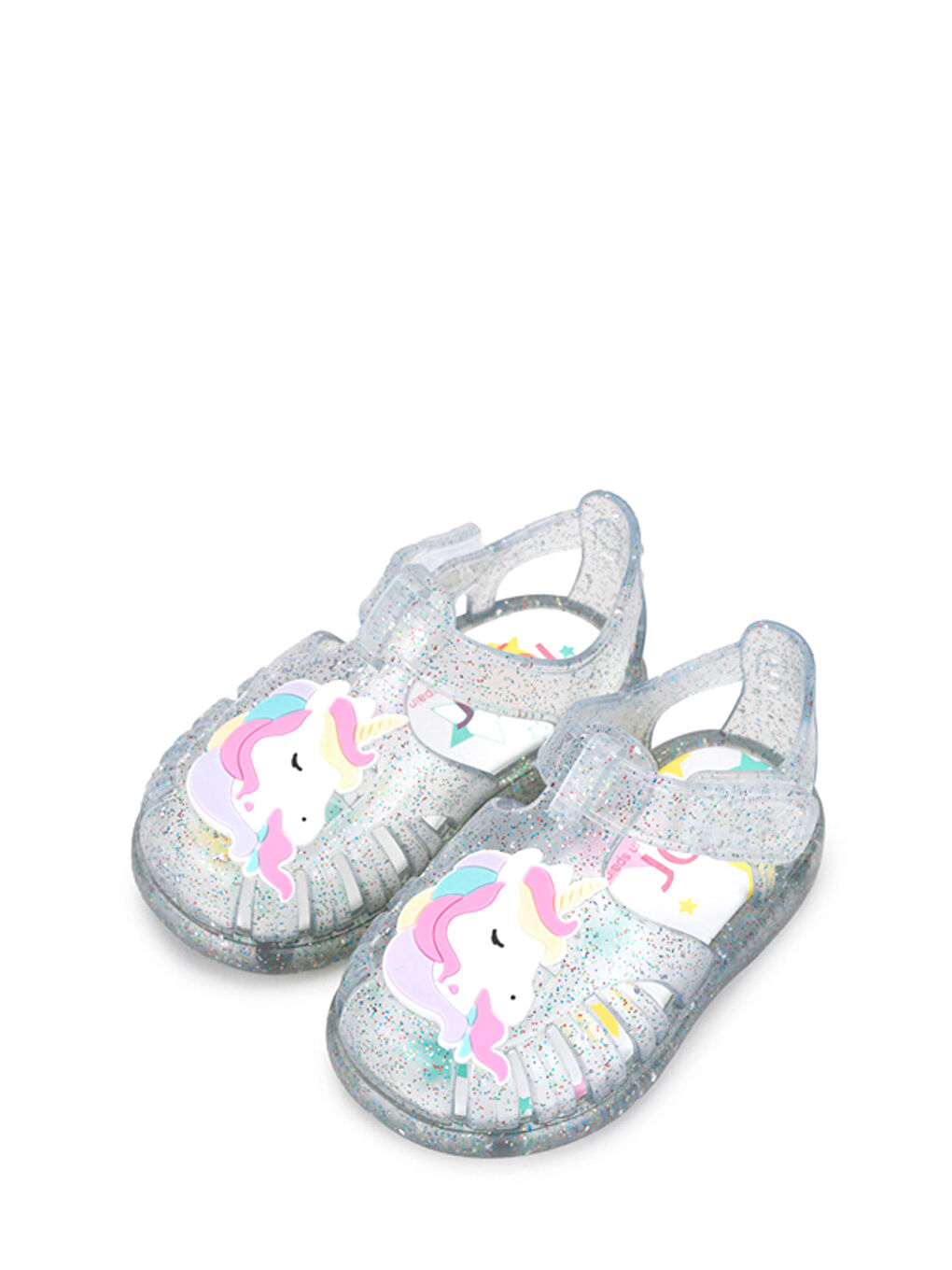 S10341 TOBBY UNICORNIO Beyaz Kız Çocuk Sandalet-2