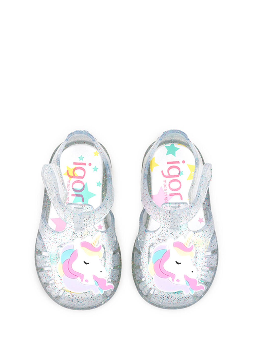 S10341 TOBBY UNICORNIO Beyaz Kız Çocuk Sandalet-3