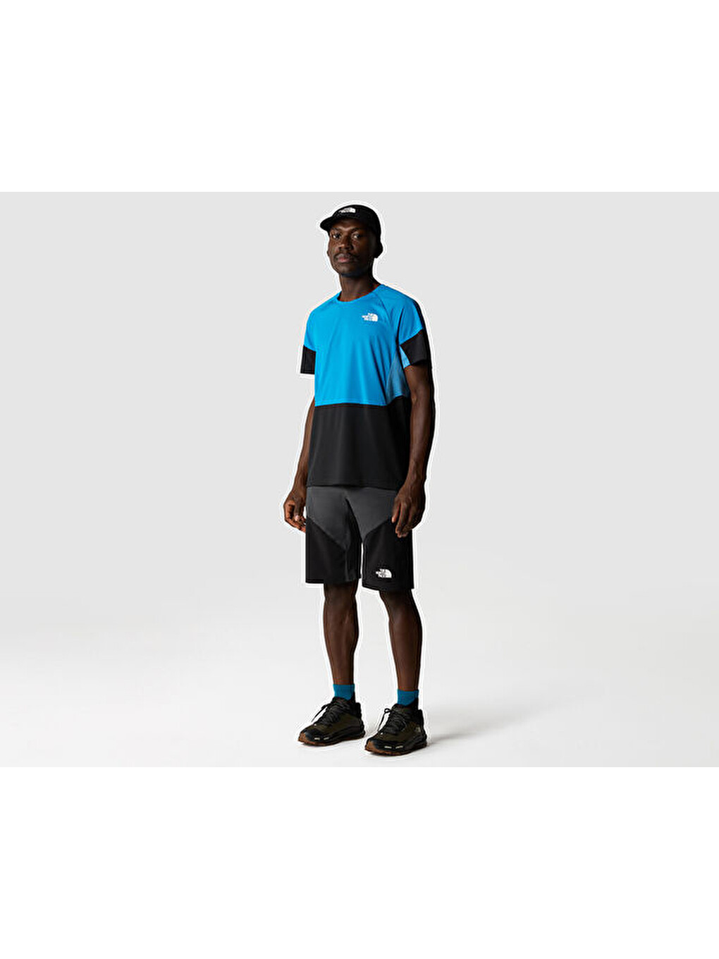M Bolt Tech Tee Erkek Outdoor Tişörtü Nf0a825gwıj1 Mavi-5