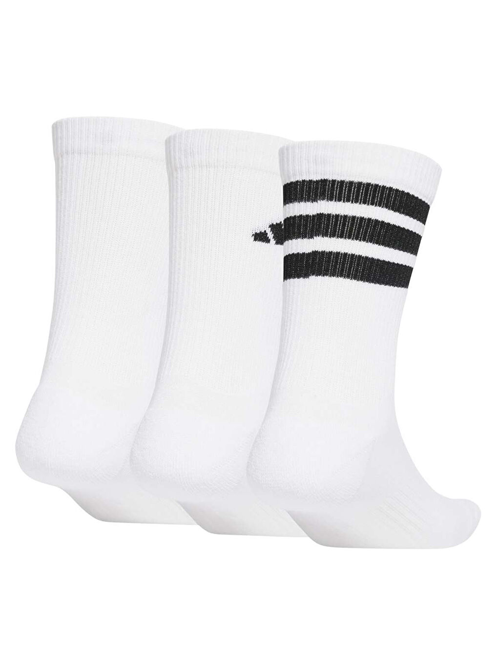 Logo 3P Beyaz Çorap-1