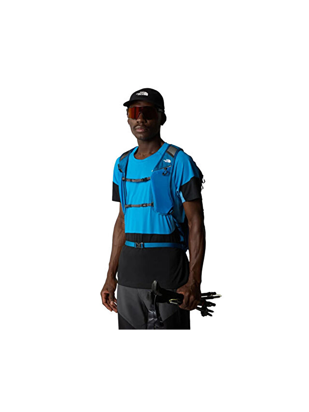 M Bolt Tech Tee Erkek Outdoor Tişörtü Nf0a825gwıj1 Mavi-10