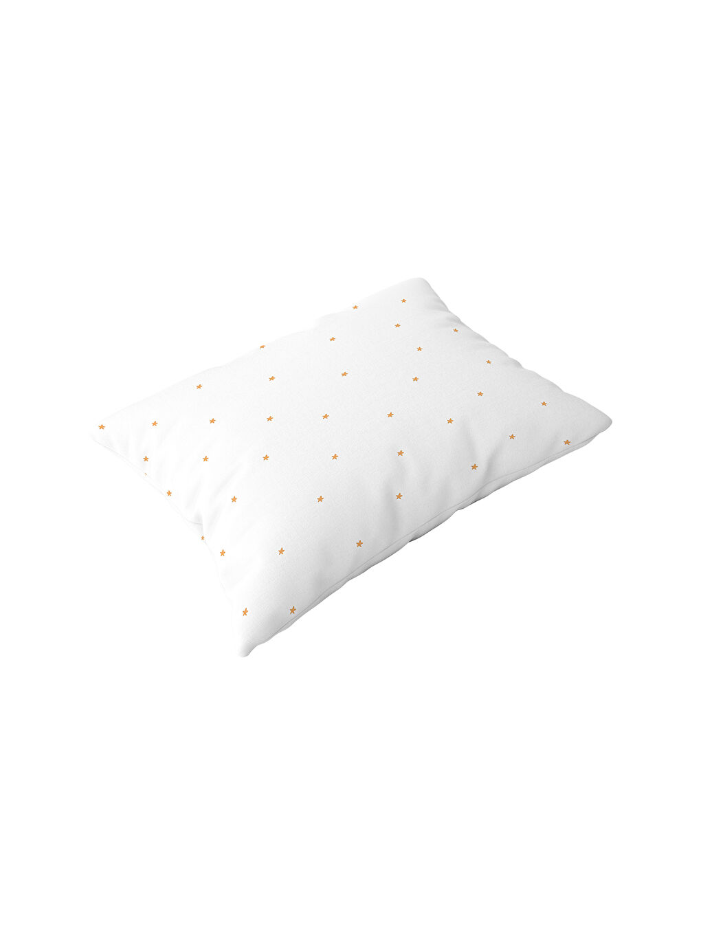 Beyaz Stars 100% Pamuk Saten Bebek Yastık Kılıfı - 35x45 cm-1
